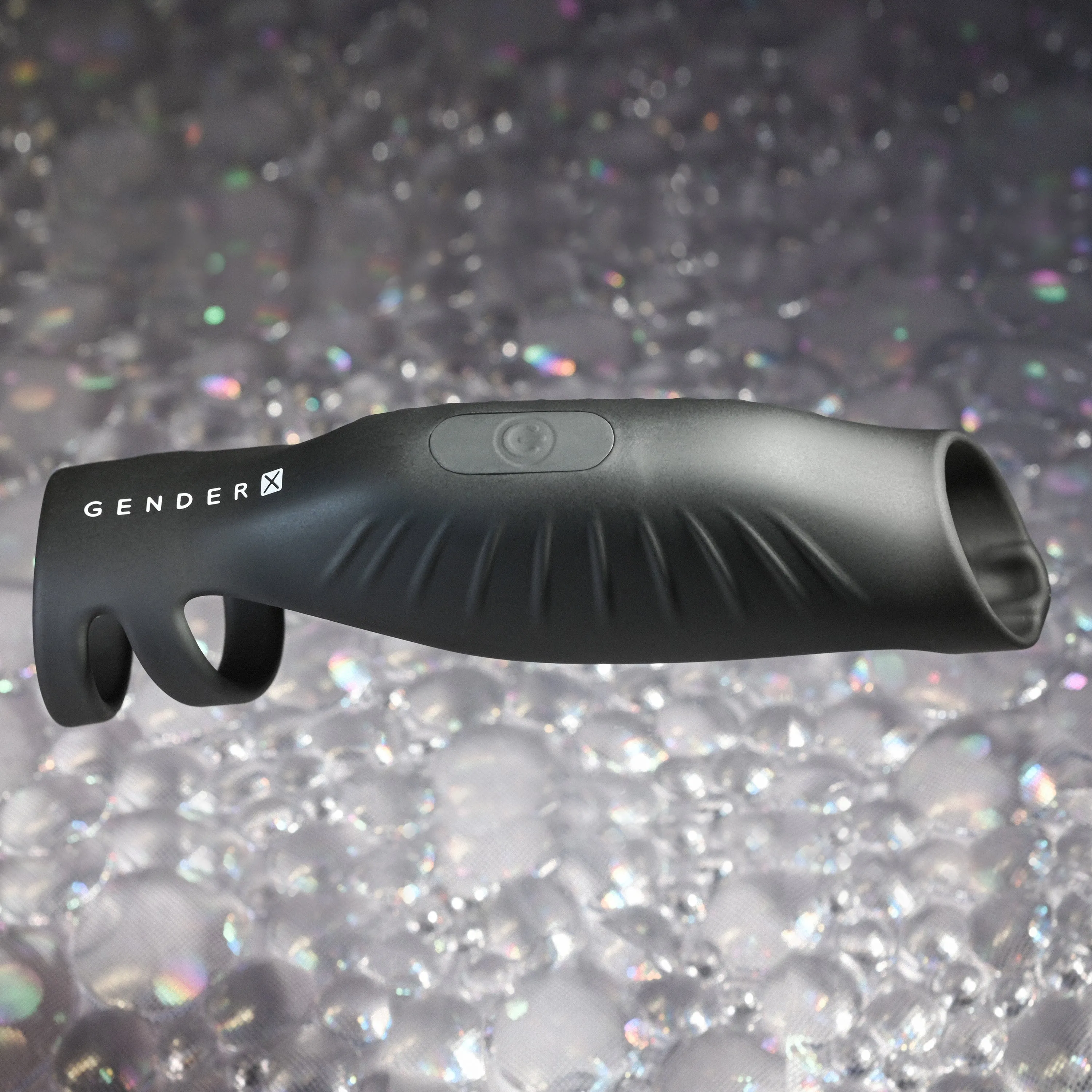 The Rocketeer Vibrating Penis Enhancer Sheath - Black