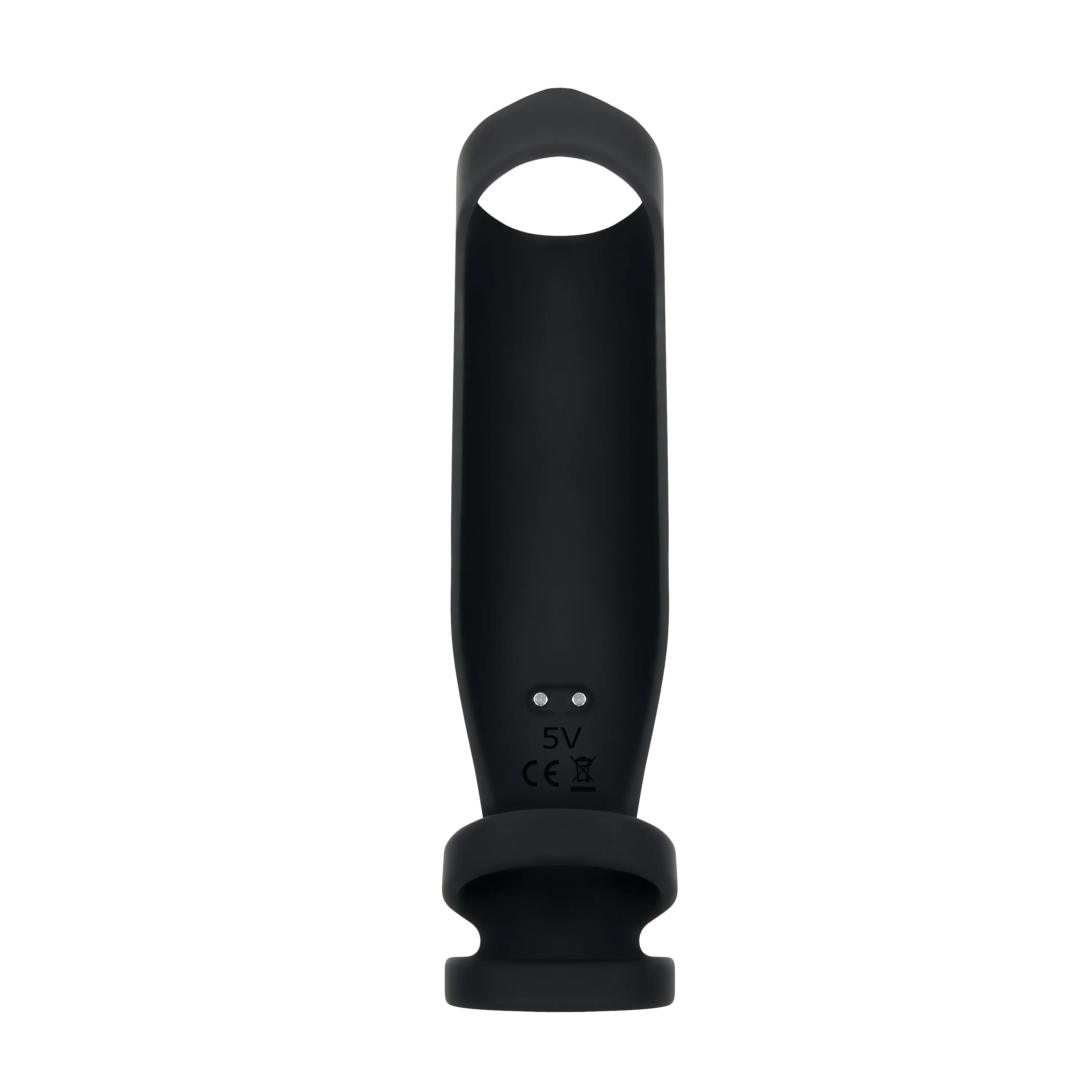 The Rocketeer Vibrating Penis Enhancer Sheath - Black