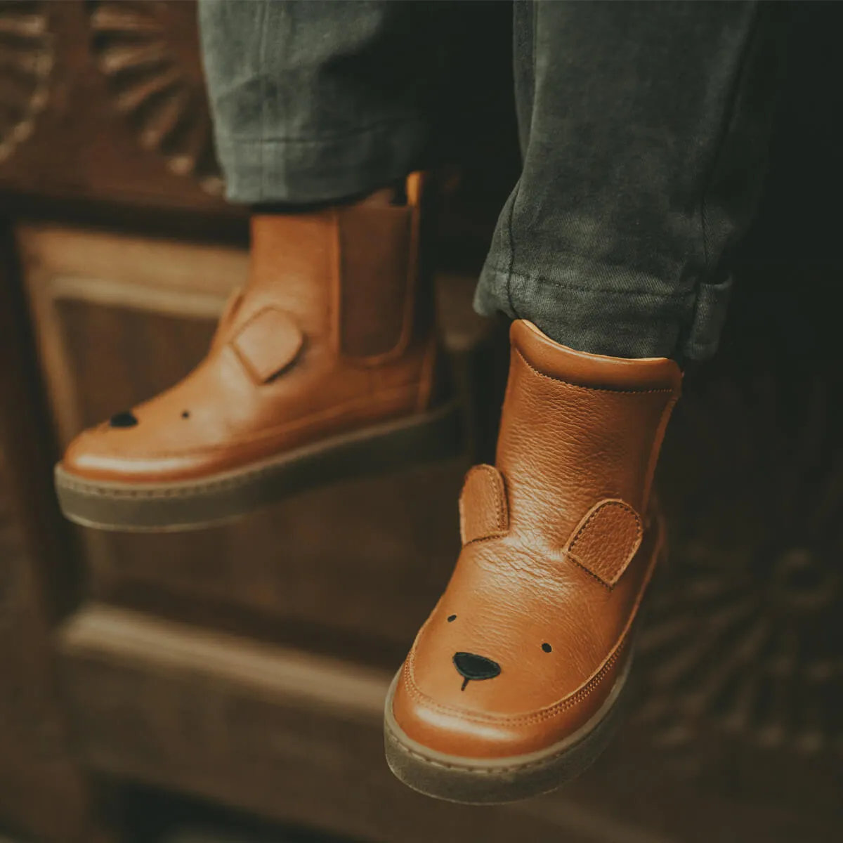 Thuru Classic Kinderstiefel aus 100% Premium-Leder