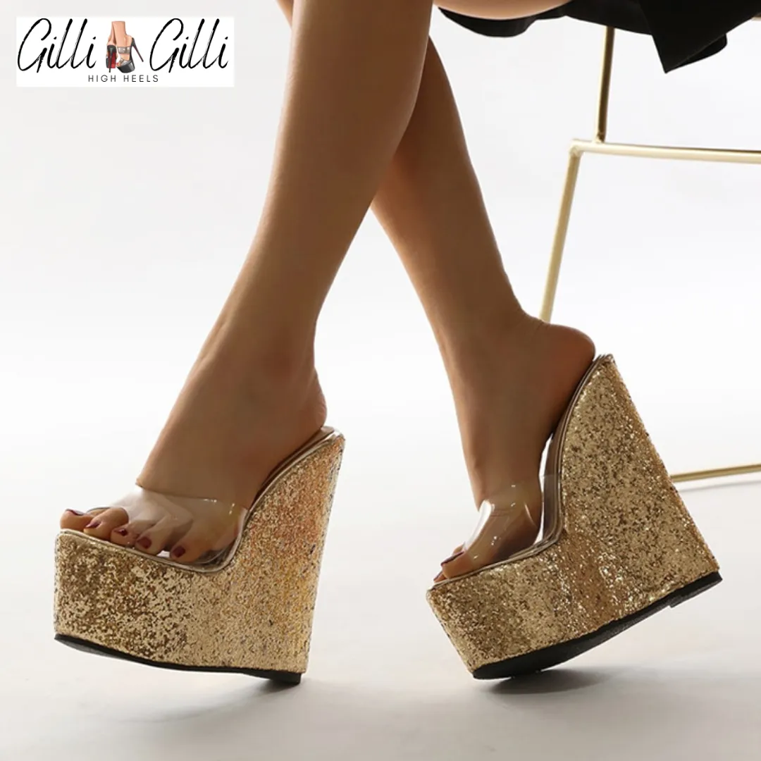 Transparent Platform Wedges