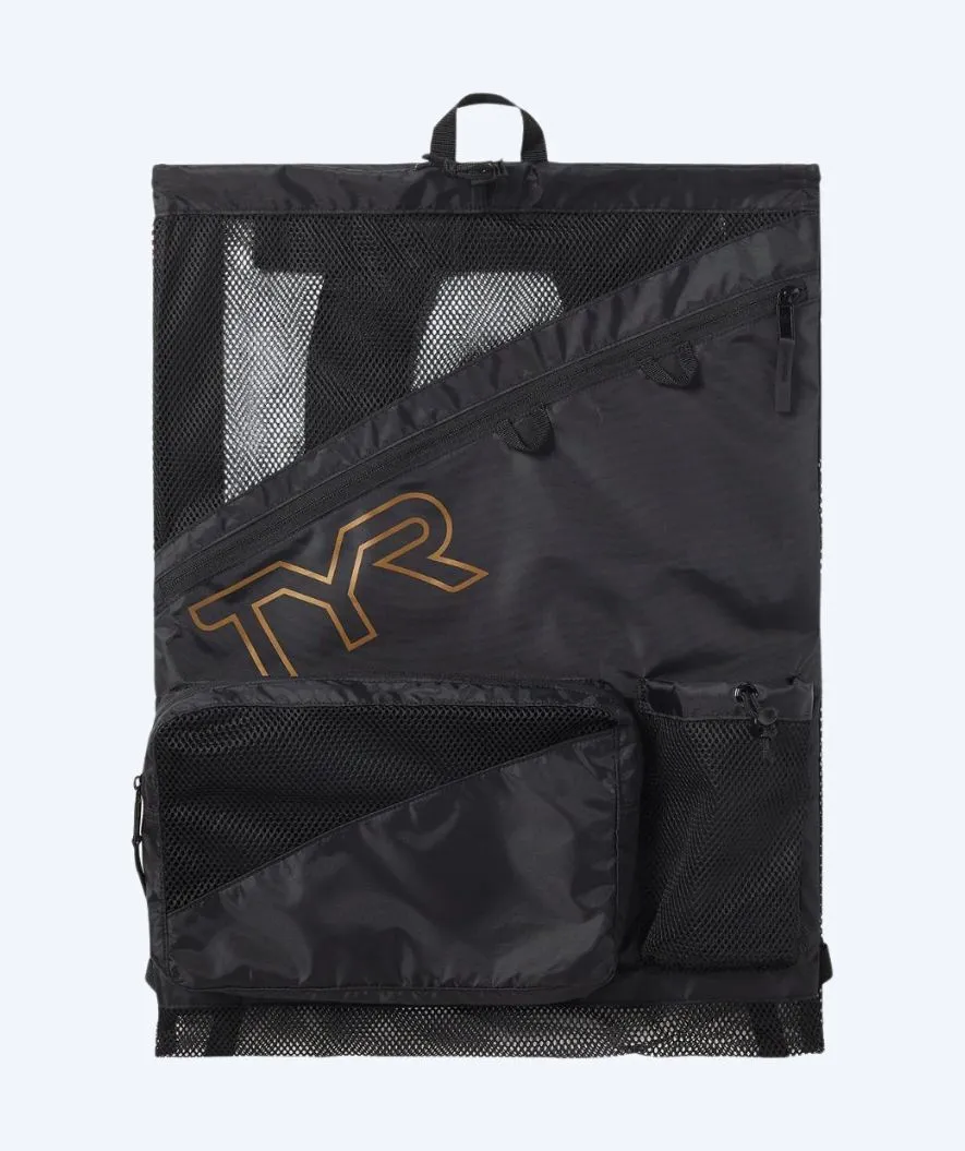 TYR swim net - Elite Team 40L - Black/gold