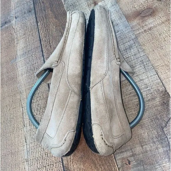 UGG ASCOT PINNACLE SAND SHEARLING HORWEEN LEATHER SHOE US 9