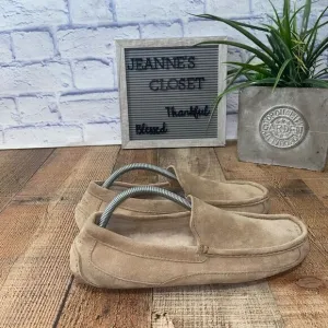 UGG ASCOT PINNACLE SAND SHEARLING HORWEEN LEATHER SHOE US 9