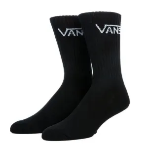 Vans Classic Crew Sock (Men's 6.5-9, 3PK) Black