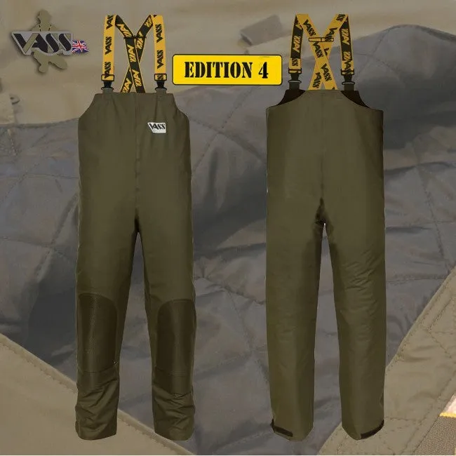 Vass Tackle Team Vass 175 Bib & Brace Khaki ‘Edition 4’ WINTER