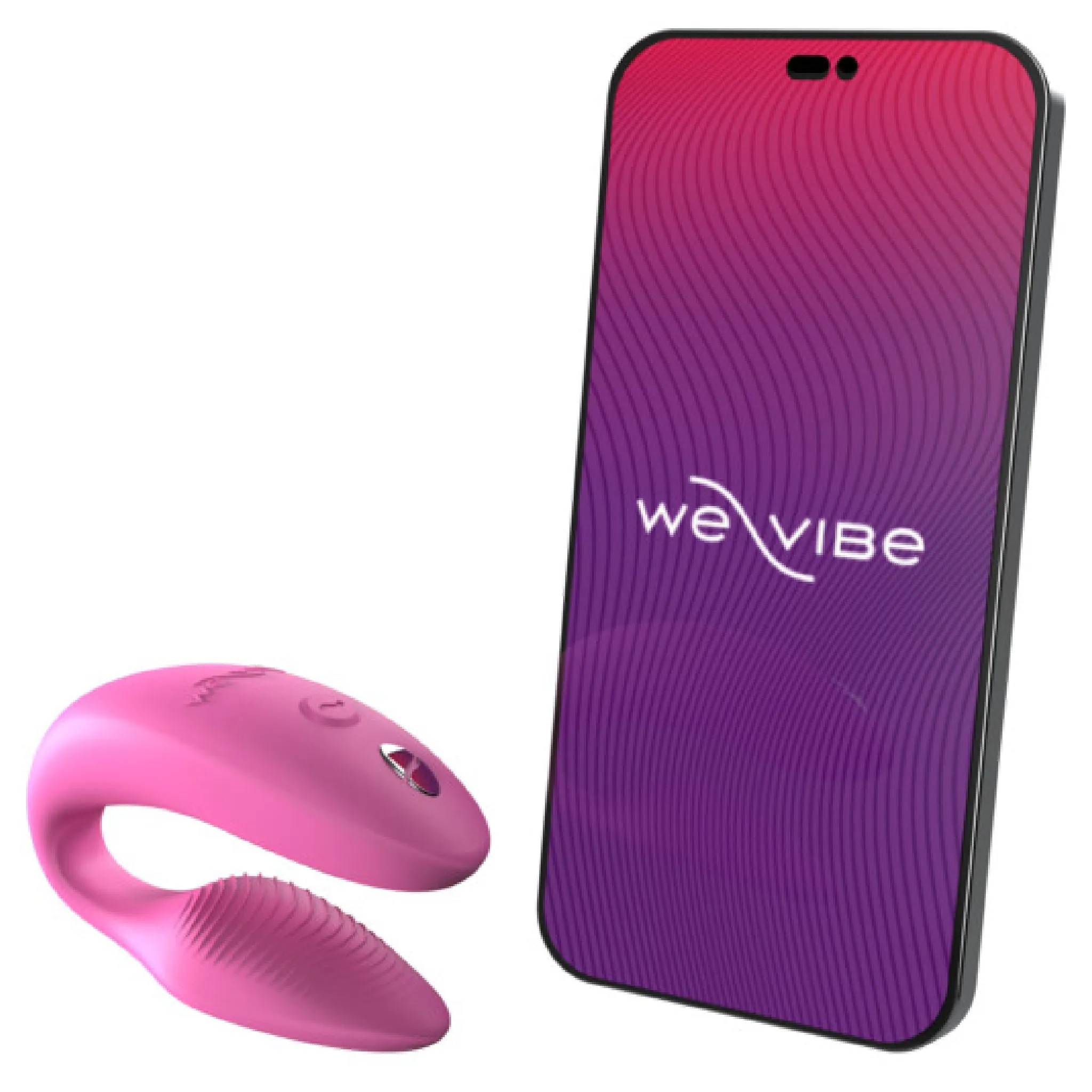 We-Vibe Sync Remote and App Controlled Wearable Couples Vibrator - Dusty Pink