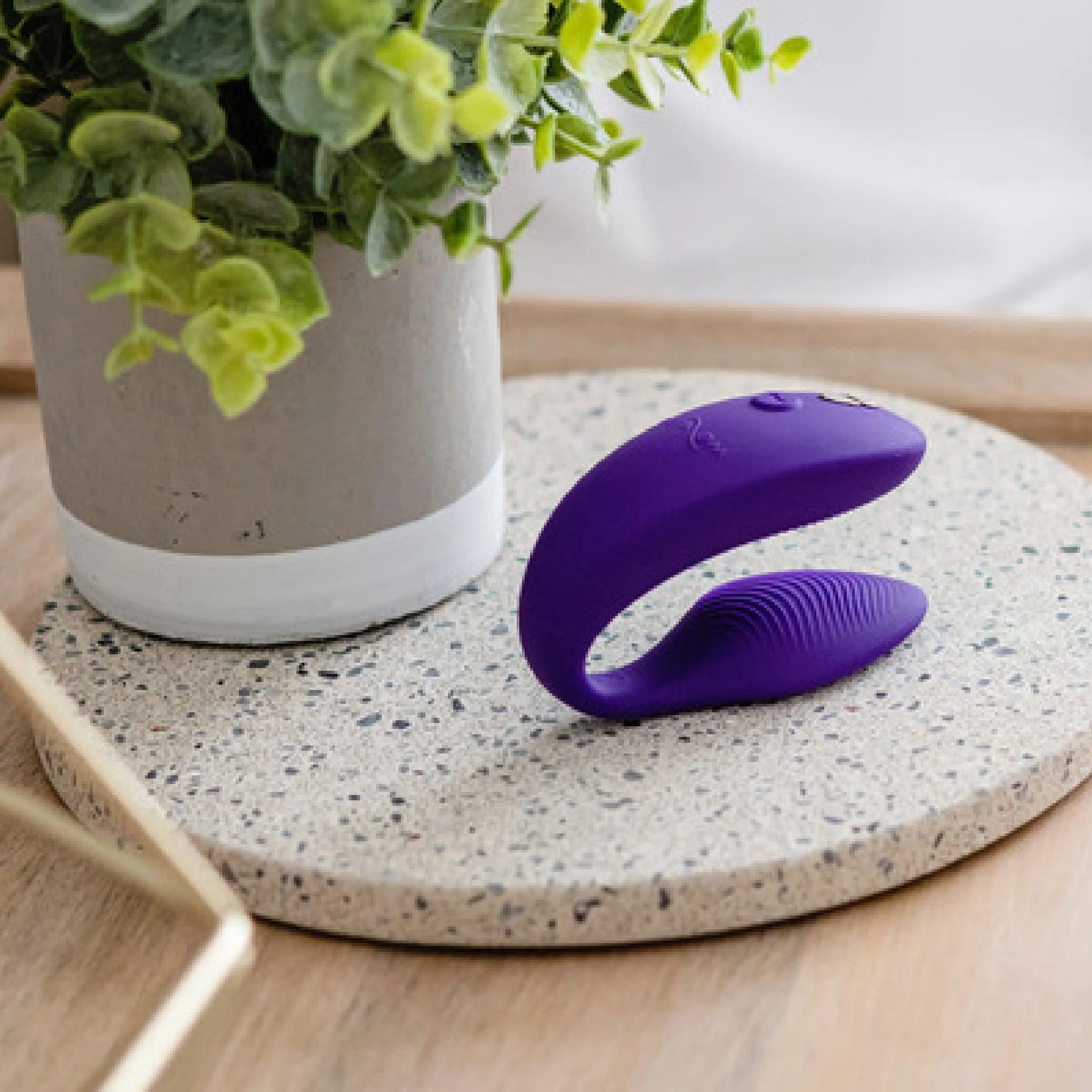 We-Vibe Sync Remote and App Controlled Wearable Couples Vibrator - Purple