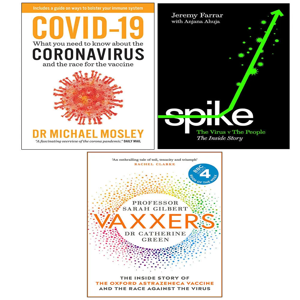What you need to know about virus & Vaxxers Inside Story, Spike 3 Books Set