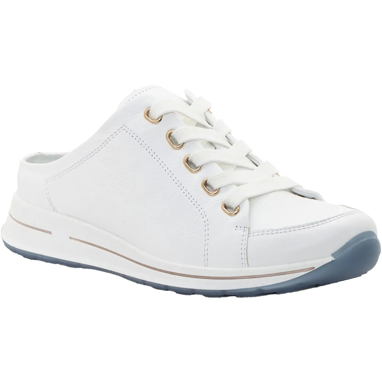 Women's Ara Shoes Orlando White Calf Leather