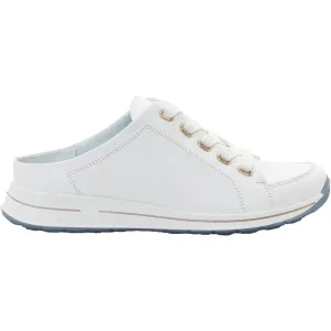 Women's Ara Shoes Orlando White Calf Leather