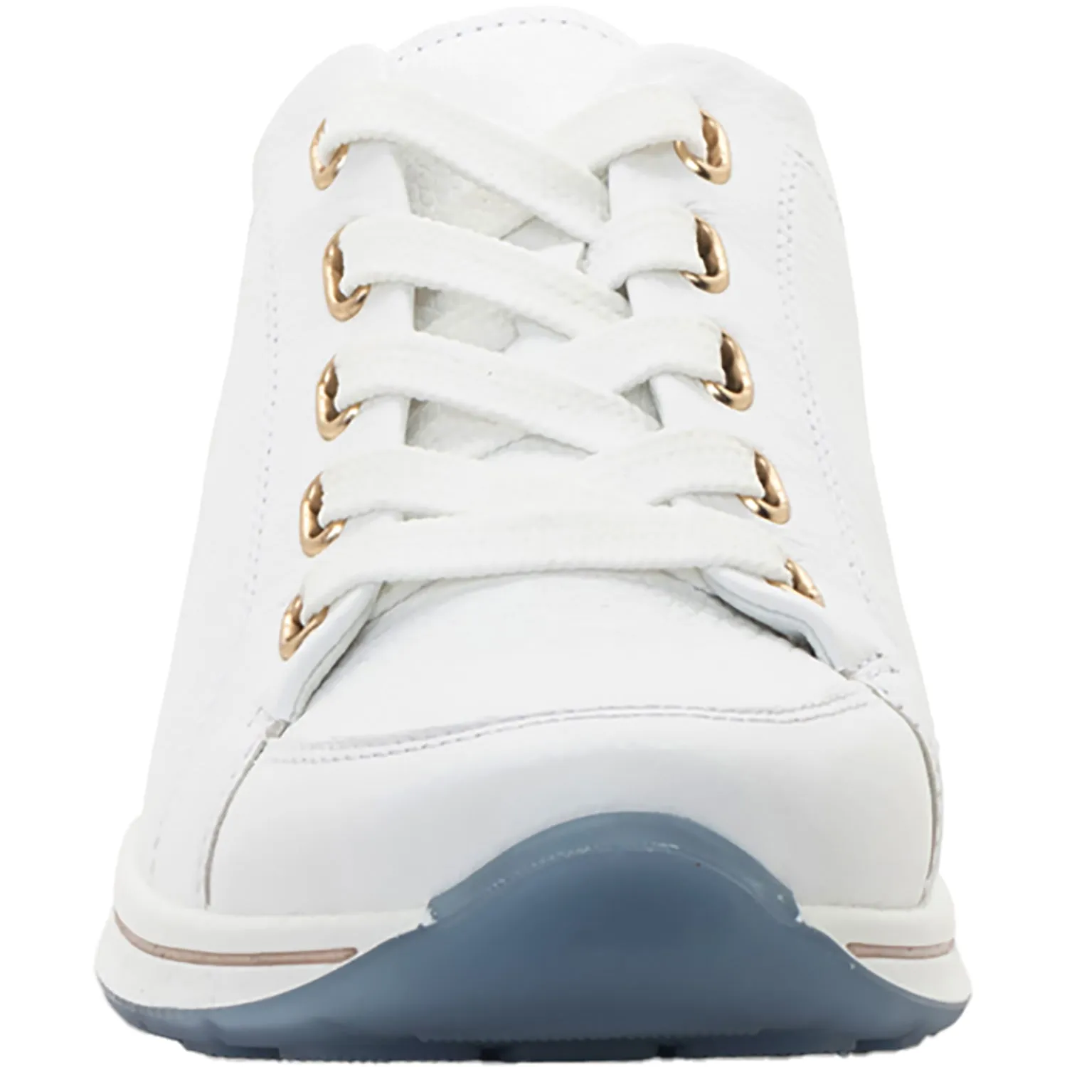 Women's Ara Shoes Orlando White Calf Leather