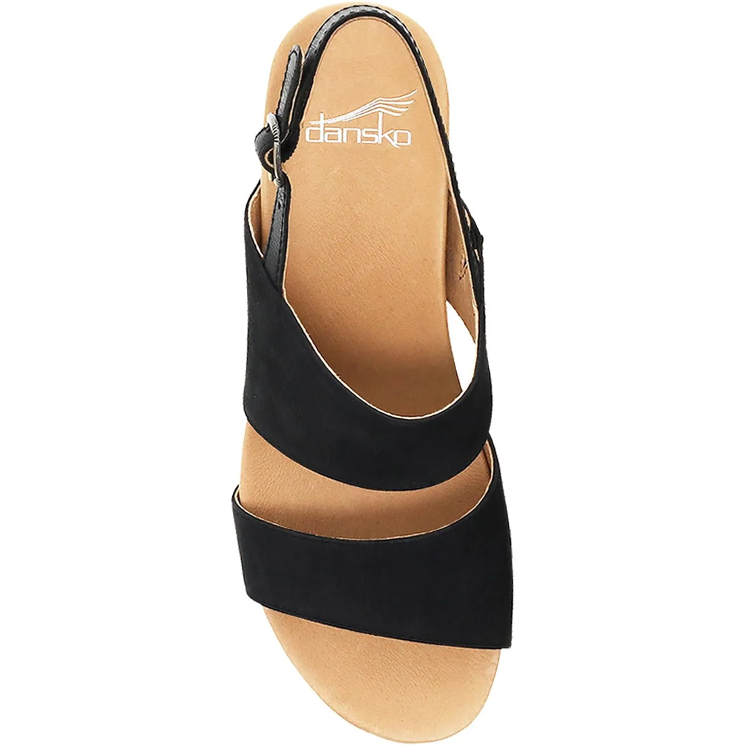 Women's Dansko Tamia Black Textured Nubuck