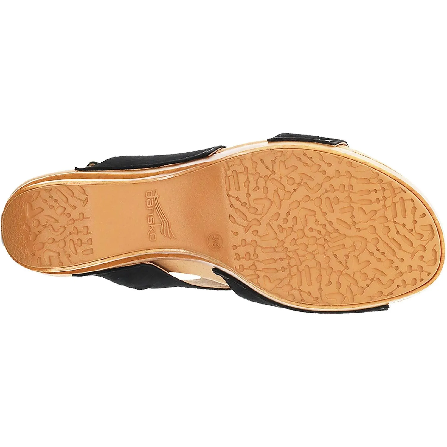 Women's Dansko Tamia Black Textured Nubuck