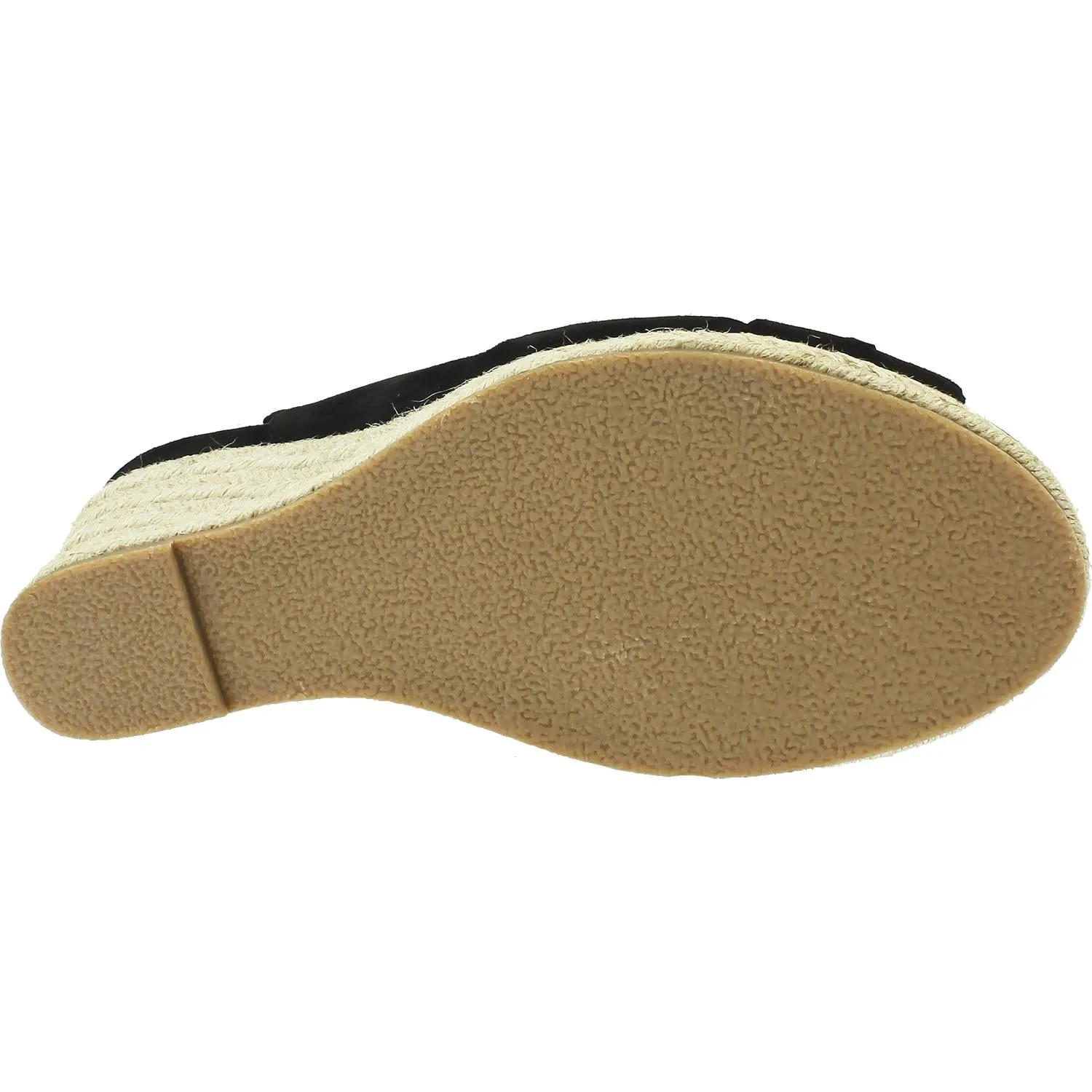 Women's Earth Bermuda Black Silky Suede