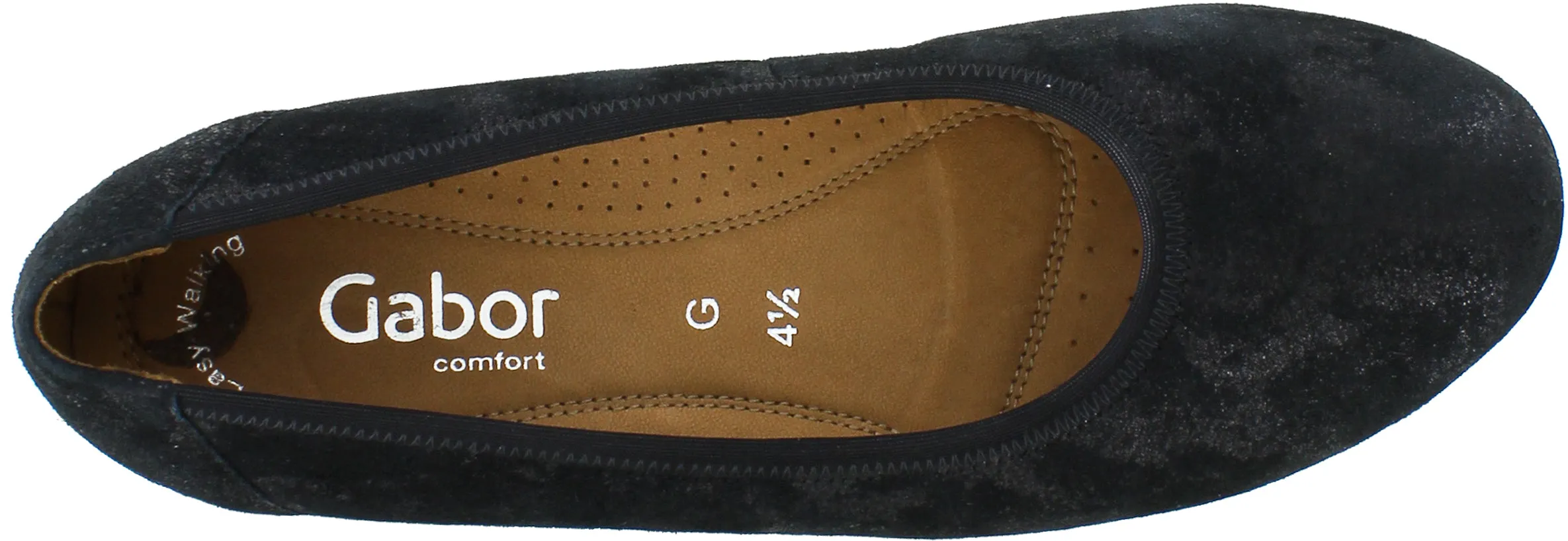 Women's Gabor 62.620.97 Black Suede
