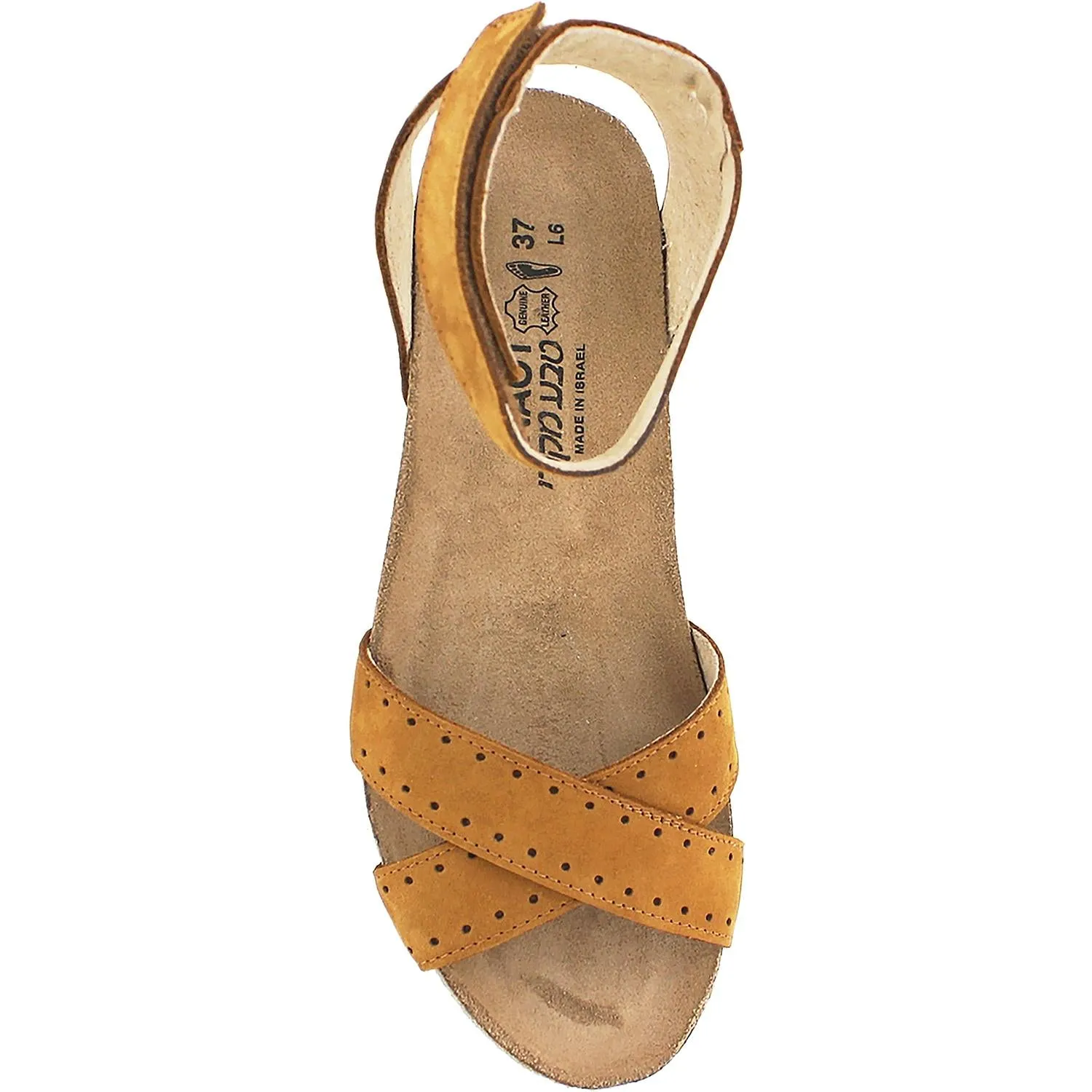 Women's Naot Wand Amber Nubuck
