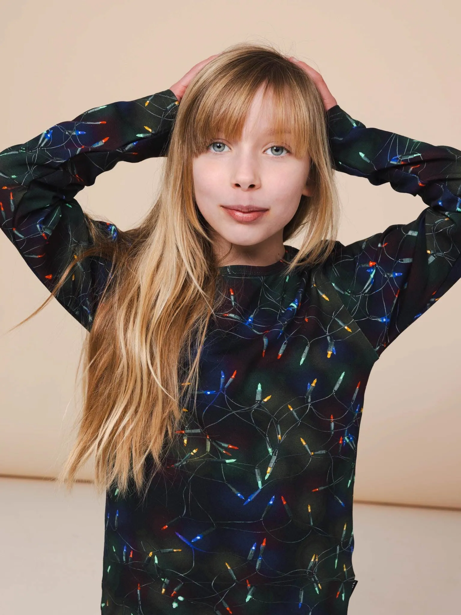 Xmas Lights T-shirt lange mouwen Kids